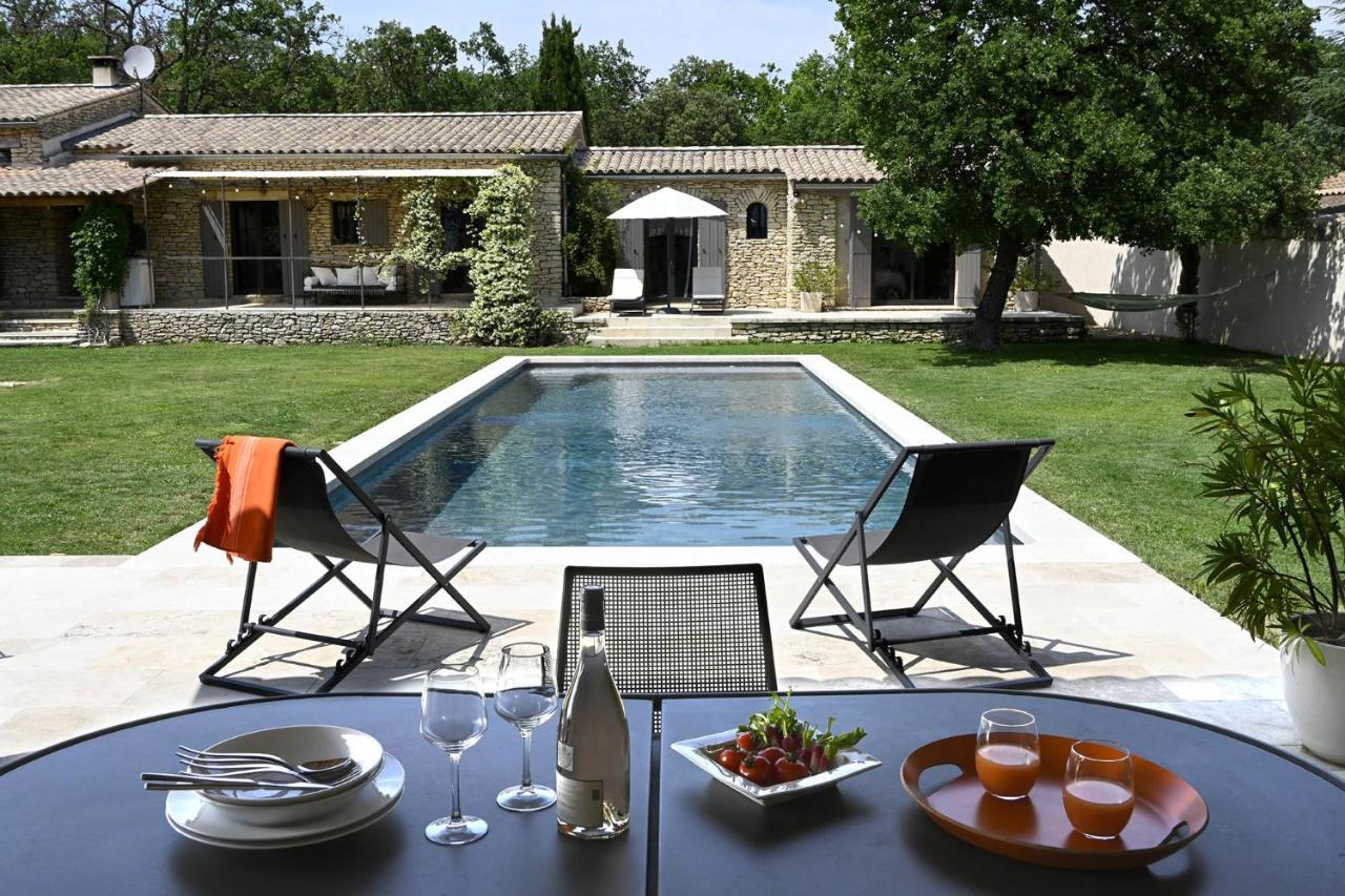 Les Agapanthes De Gordes Exterior foto