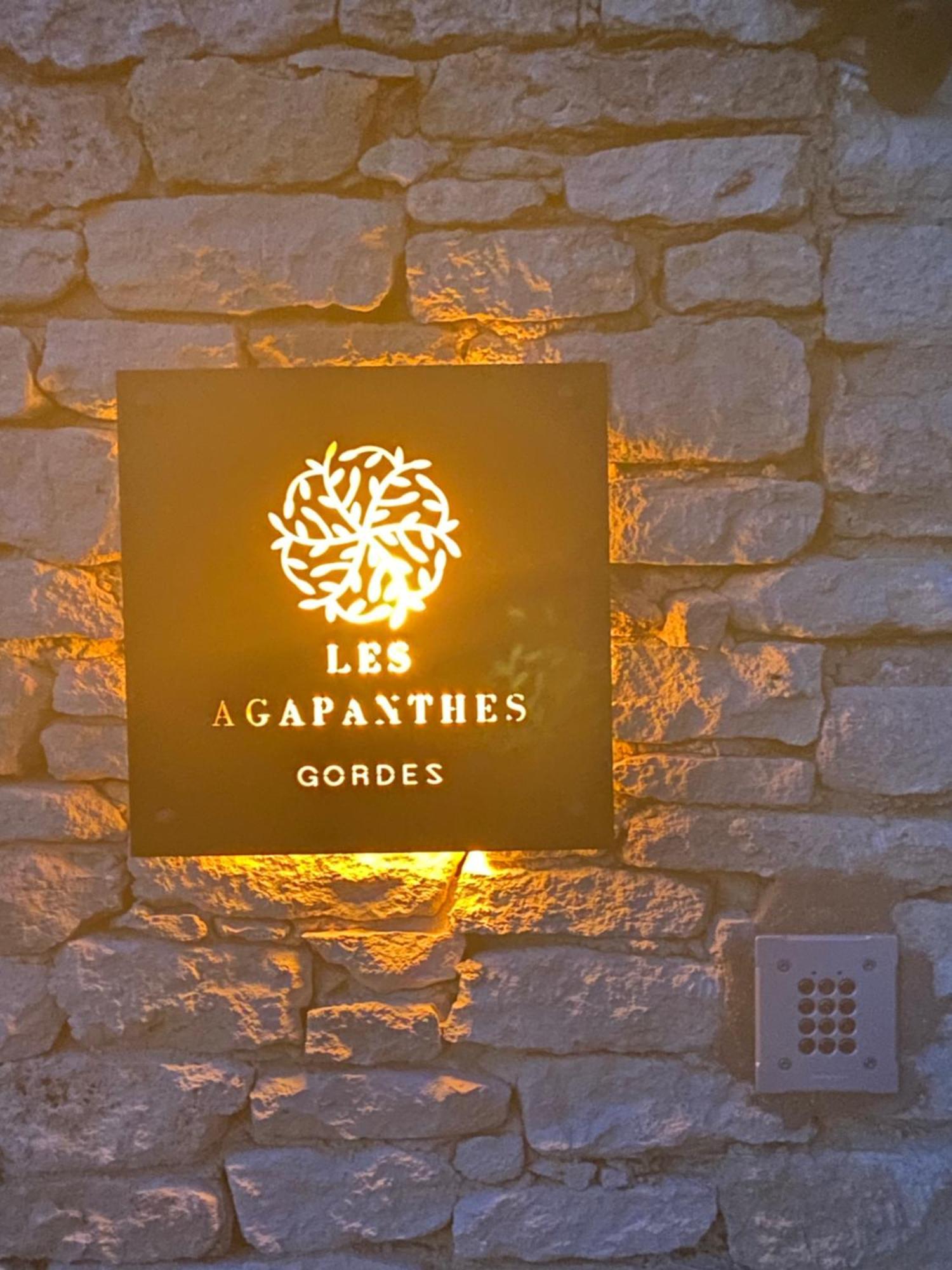 Les Agapanthes De Gordes Exterior foto